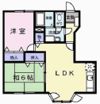 メイプル参番館の間取り画像