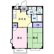 ペルシュワール Aの間取り画像