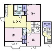 ハーモニーコンフォートBの間取り画像