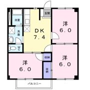 メゾン・ラ・ボヌールⅦの間取り画像