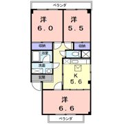 アイリスⅡの間取り画像