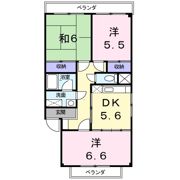 アイリスⅡの間取り画像