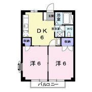 シティハイツエレガントEの間取り画像