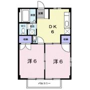 シティハイツエレガントEの間取り画像