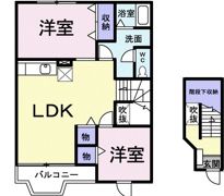 クレストールタカハシの間取り画像