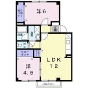 リブアライフ花梨の間取り画像