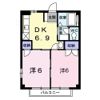 リバーサイド中川Bの間取り画像