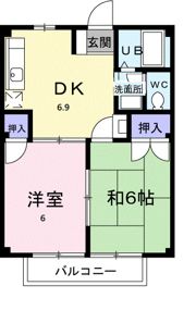 ウェアハウスAの間取り画像