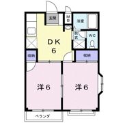 サンパティークⅠの間取り画像