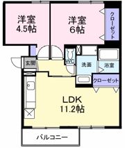 フェロービレッジの間取り画像