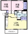 フェロービレッジの間取り画像