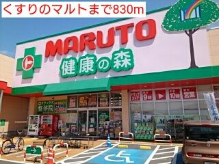 近くのくすりのマルトまで830m（徒歩11分）