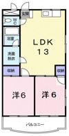 グリーンヒルの間取り画像