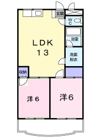 グリーンヒルの間取り画像
