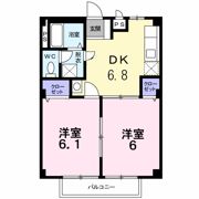 アドミラブールの間取り画像