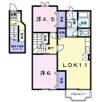 ゆ～メゾン華 Ⅰの間取り画像