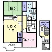 ルミエールAの間取り画像
