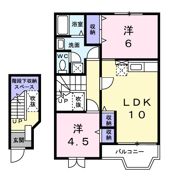ルミエールBの間取り画像