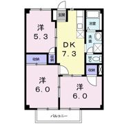 コンフォートヴィラS1の間取り画像