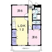 エクセルハイツ川口の間取り画像