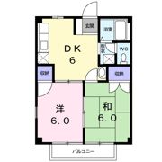 グリーンハイツAの間取り画像