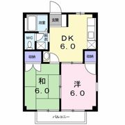 グリーンハイツ Bの間取り画像