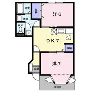 メゾンドーレⅢの間取り画像