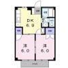 ルミエール渡辺 A棟の間取り画像