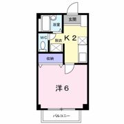 ハイツ楓の間取り画像