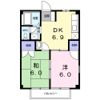 プレミール常行の間取り画像