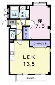 リバーサイド・ヴィラBの間取り画像