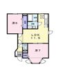 グリーンヒル葛木Aの間取り画像