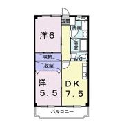 クリスタルパレスの間取り画像