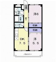 クリスタルパレスの間取り画像