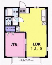 ききょうヒルズ Ⅰの間取り画像