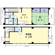 城見町アパ－ト付店舗Ⅰの間取り画像