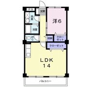 イネス砺波の間取り画像