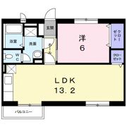 ニューエルディム大橋の間取り画像