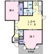 グランシャルムの間取り画像