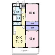 ウインベル赤田の間取り画像
