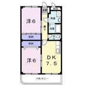 ウインベル赤田の間取り画像