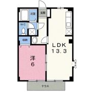 サンハイム池田 Aの間取り画像