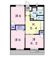 コーポY・KⅡの間取り画像