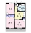 コーポY・KⅡの間取り画像