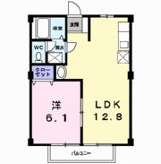 ソレイユⅠの間取り画像