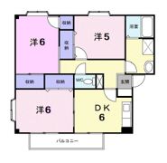 サンシティー75Ⅰの間取り画像