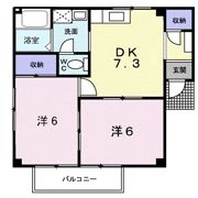 サンシャイン・アロマの間取り画像