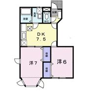 クレストール北島 Cの間取り画像