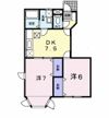 クレストール北島 Cの間取り画像