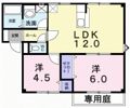 パルシャス野本 Ⅰの間取り画像